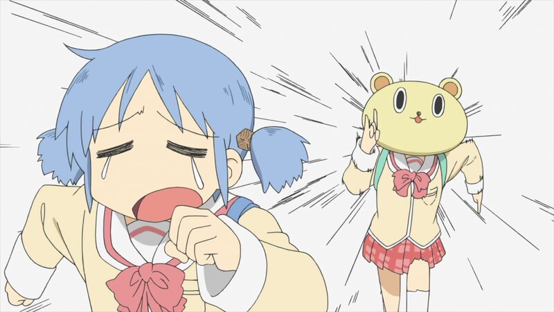 Blue-haired Girl Crying — Blue, Dramatic