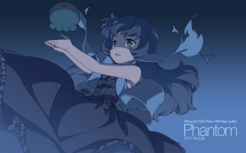 Blue-haired Girl with Octopus — Blue
