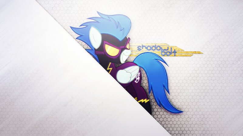 Blue-haired Pony Character