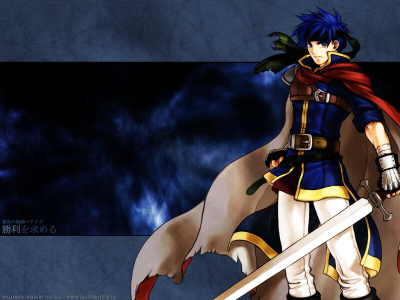 Blue-haired warrior with sword