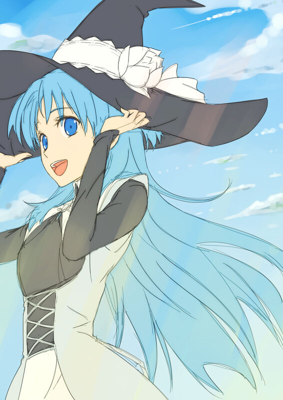 Blue-haired Witch — Blue