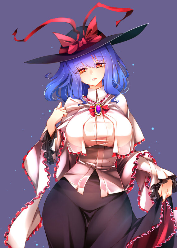 Blue-haired Witch — Purple, Calm