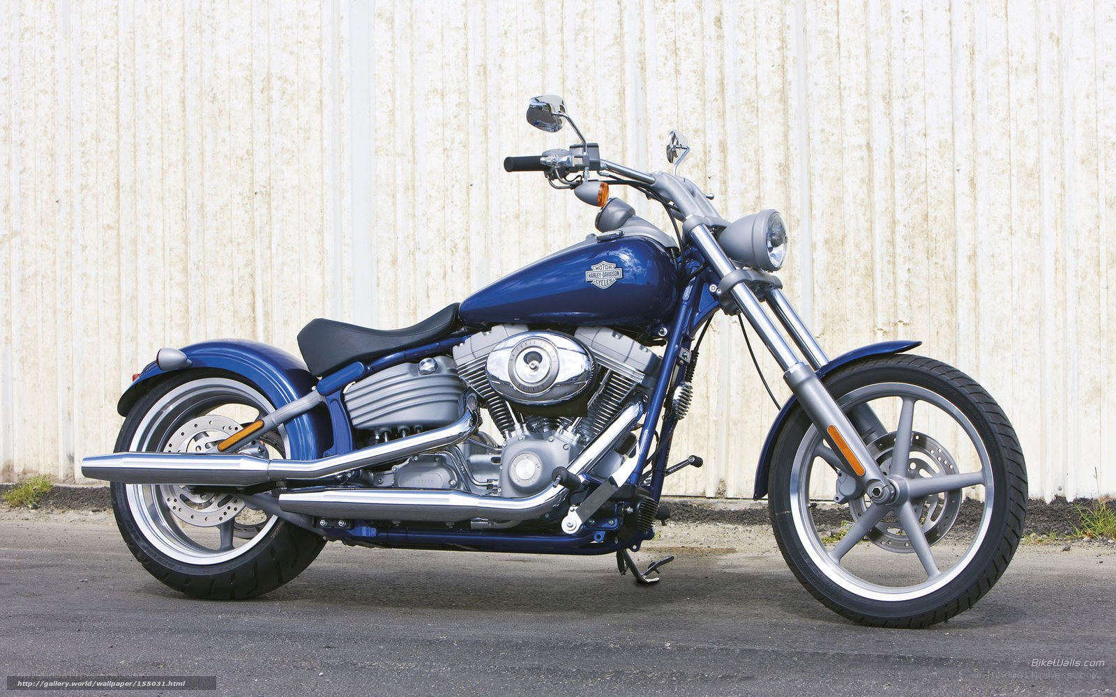 blue harley-davidson motorcycle
