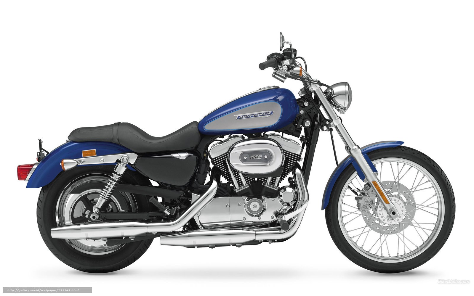 blue harley-davidson motorcycle