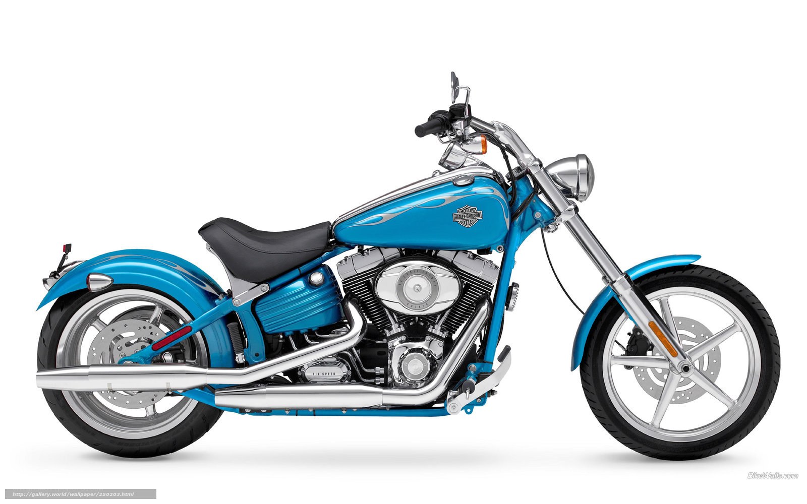blue harley-davidson motorcycle