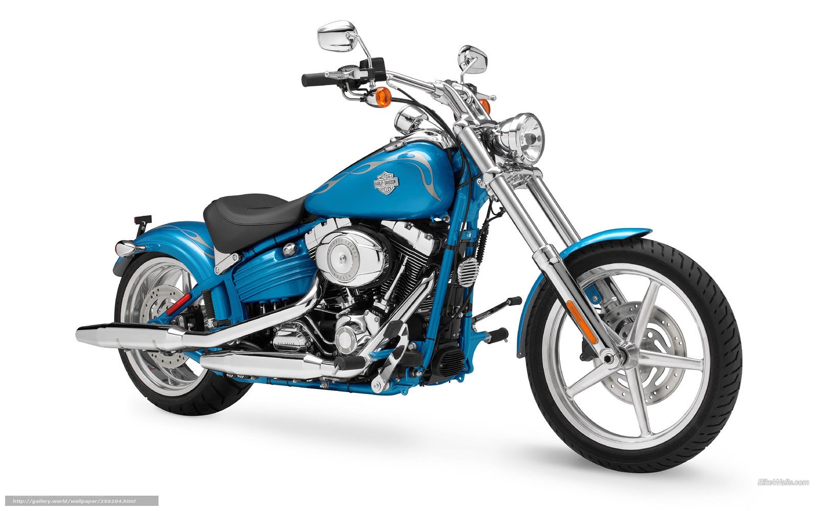 blue harley-davidson motorcycle
