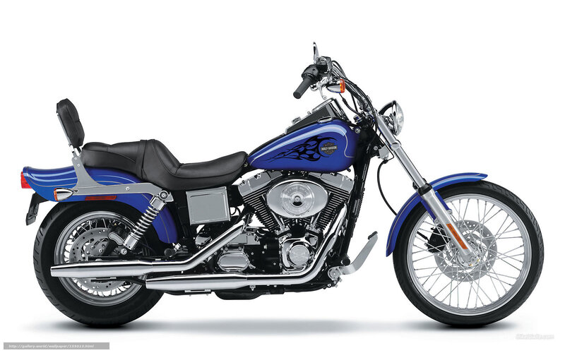 Blue Harley-davidson Motorcycle — Neutral, Photograph, Black Seat