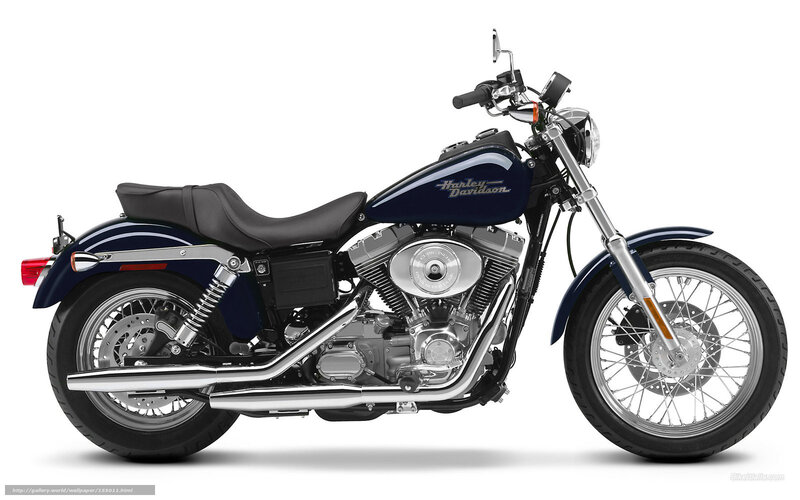Blue Harley-davidson Motorcycle — Neutral, Photograph, Seat, Engine