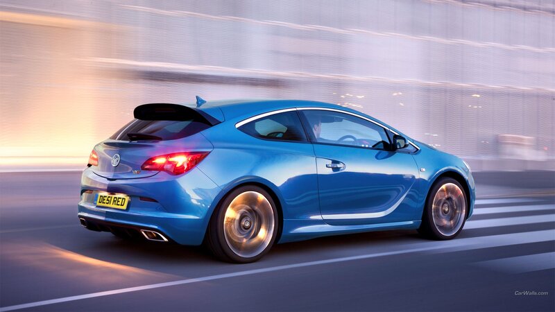 Blue Hatchback Car — Dynamic