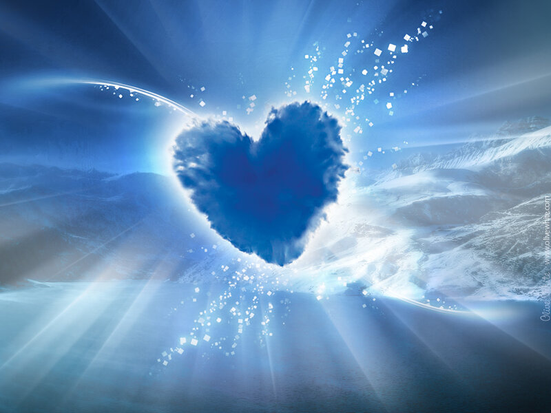 Blue Heart Cloud