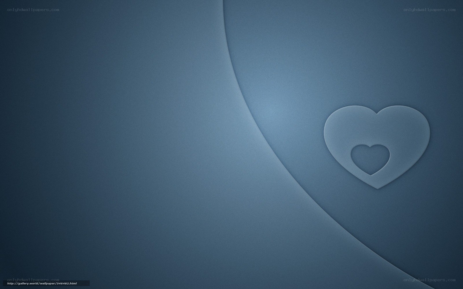 blue heart design wallpaper