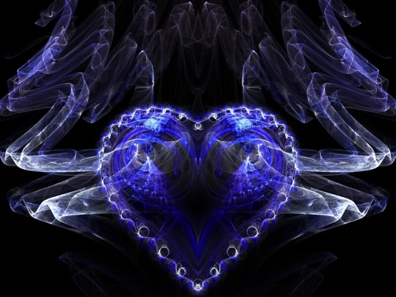 Blue Heart Fractal