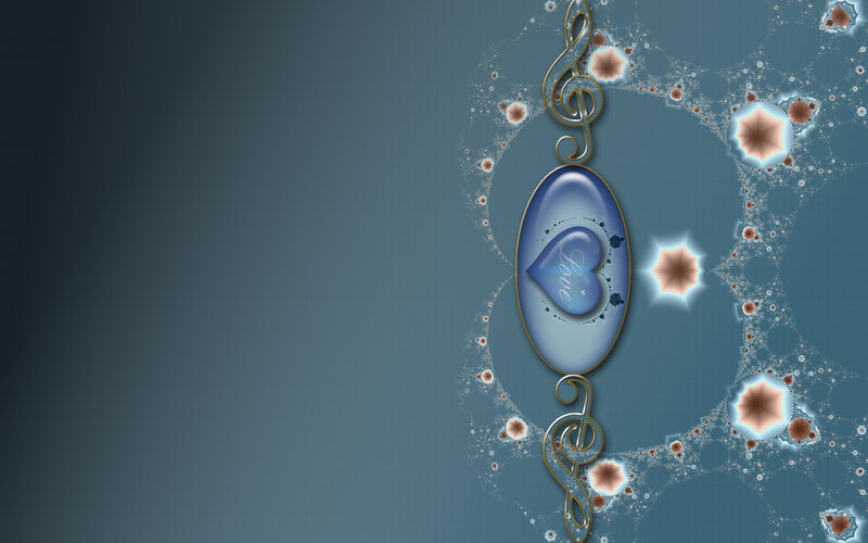 blue heart music fractal design