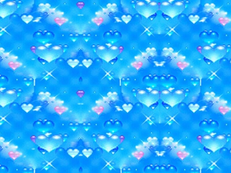 Blue Heart Pattern