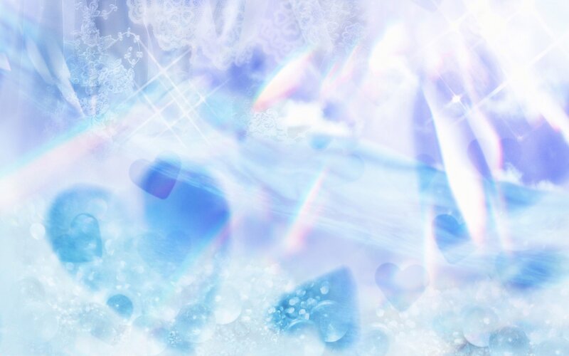 Blue Hearts and Light Rays