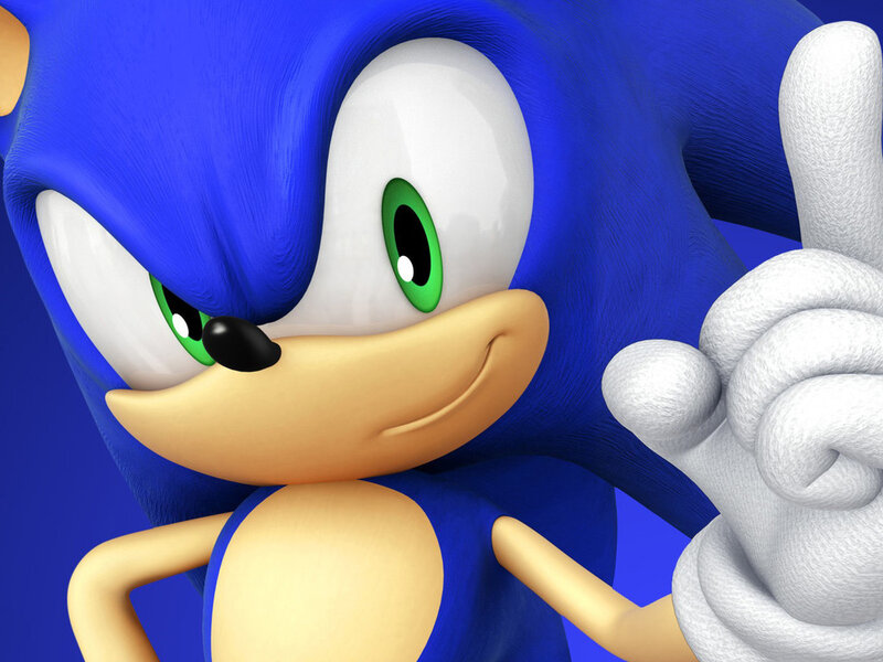 Blue Hedgehog Character — Confident, 3d Render, Green Eyes