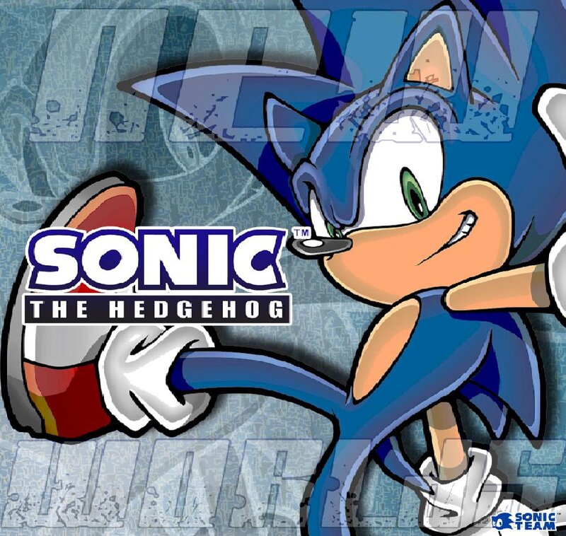 Blue Hedgehog Character — Energetic
