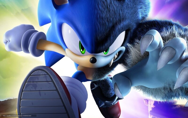 Blue Hedgehog Character — Intense