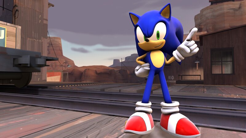Blue Hedgehog Character — Neutral, Afternoon