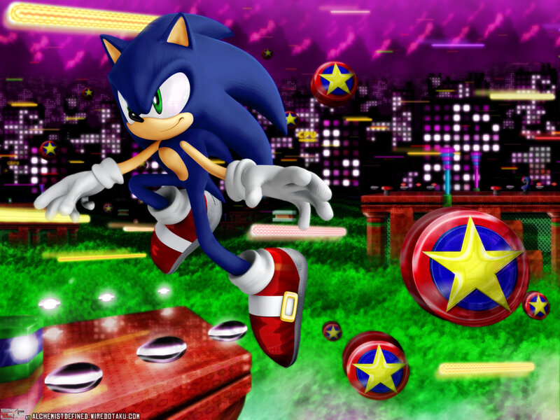 Blue Hedgehog Character — Purple