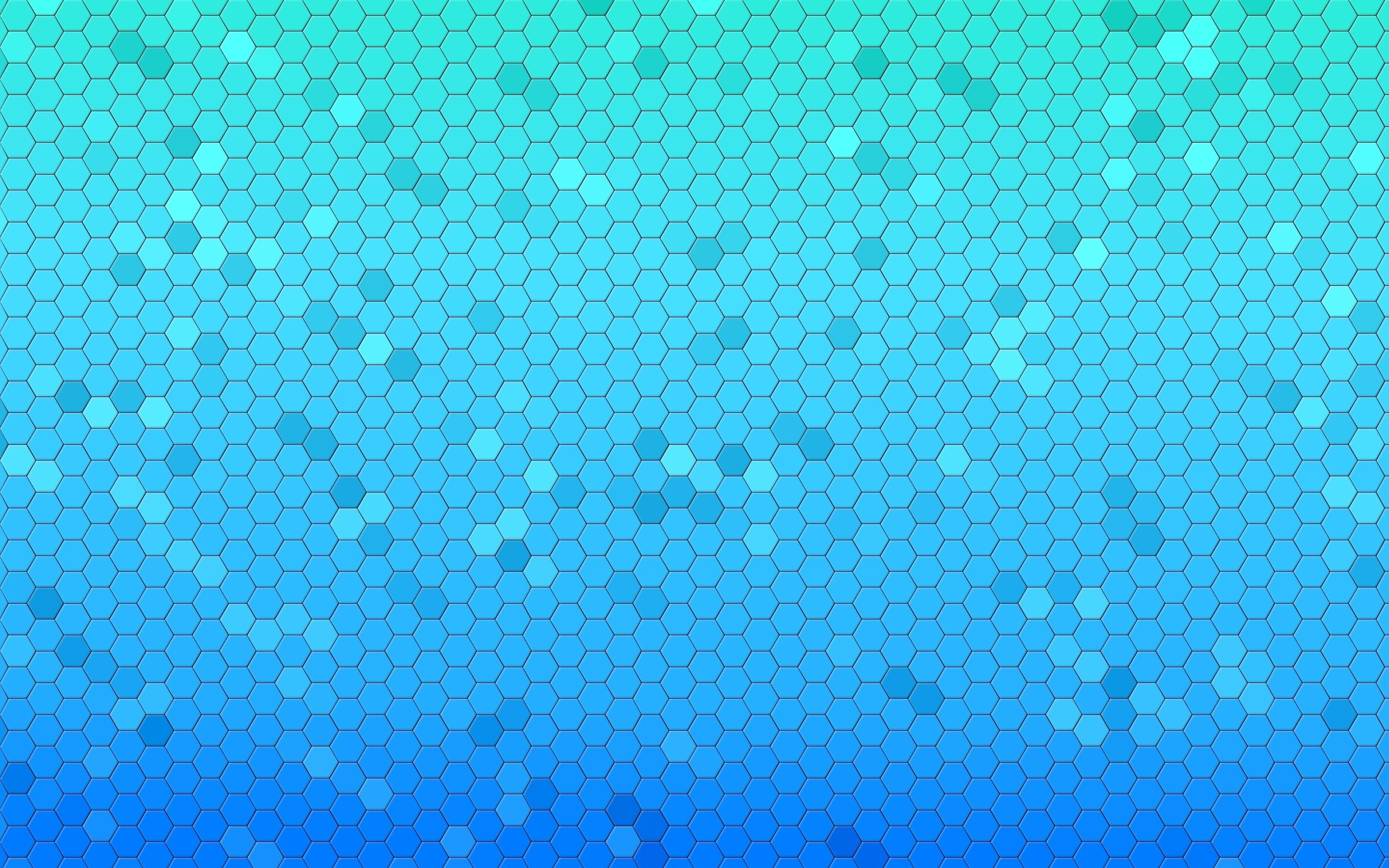 blue hexagonal gradient pattern