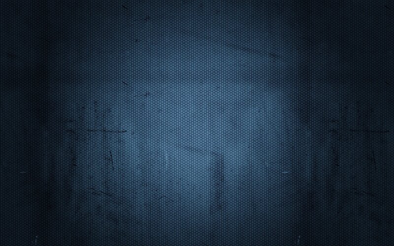 Blue Hexagonal Mesh — Dark, Abstract, Grunge