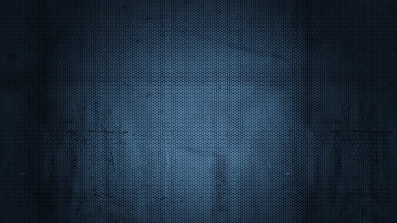 Blue Hexagonal Mesh — Dark