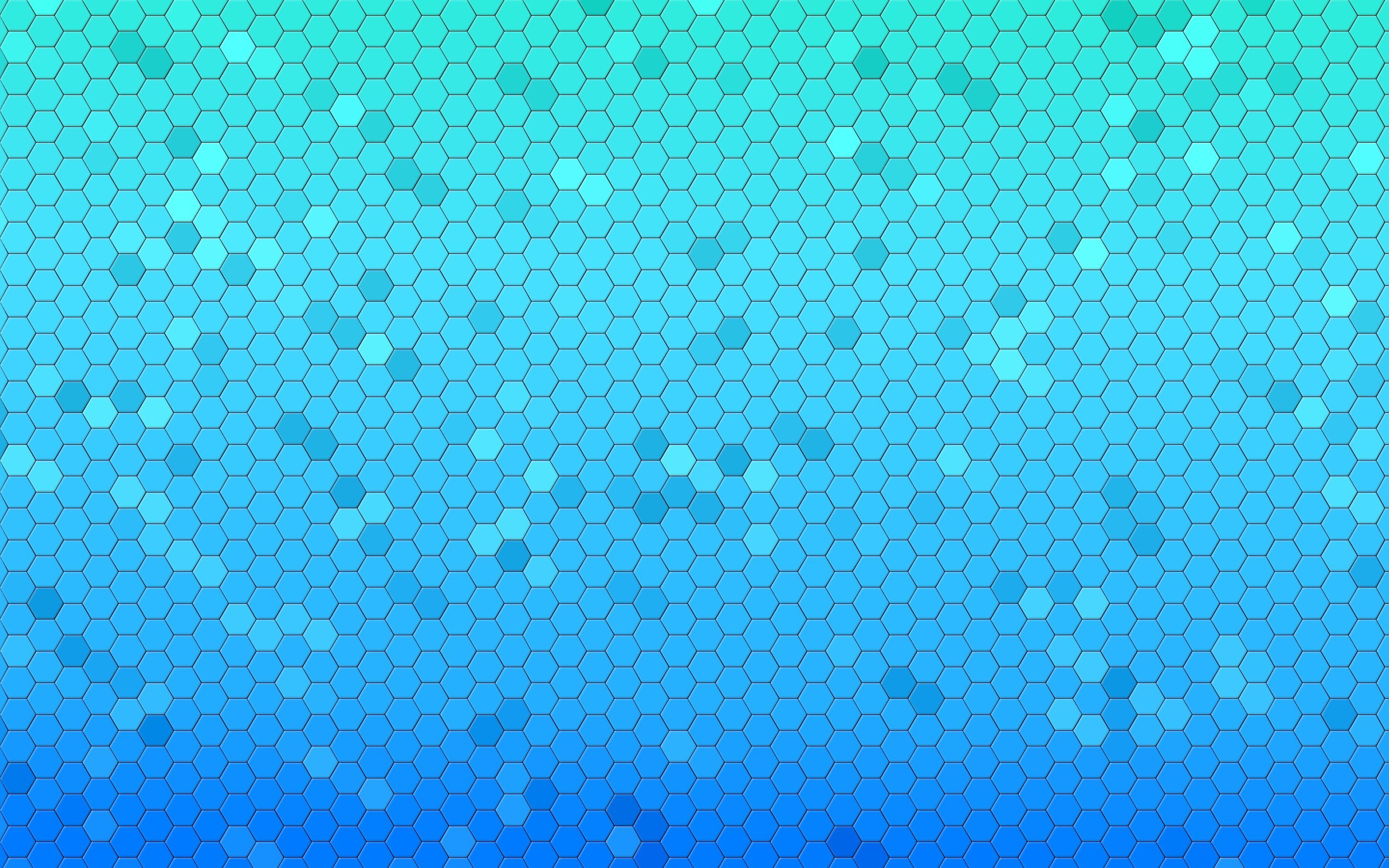 blue hexagonal pattern