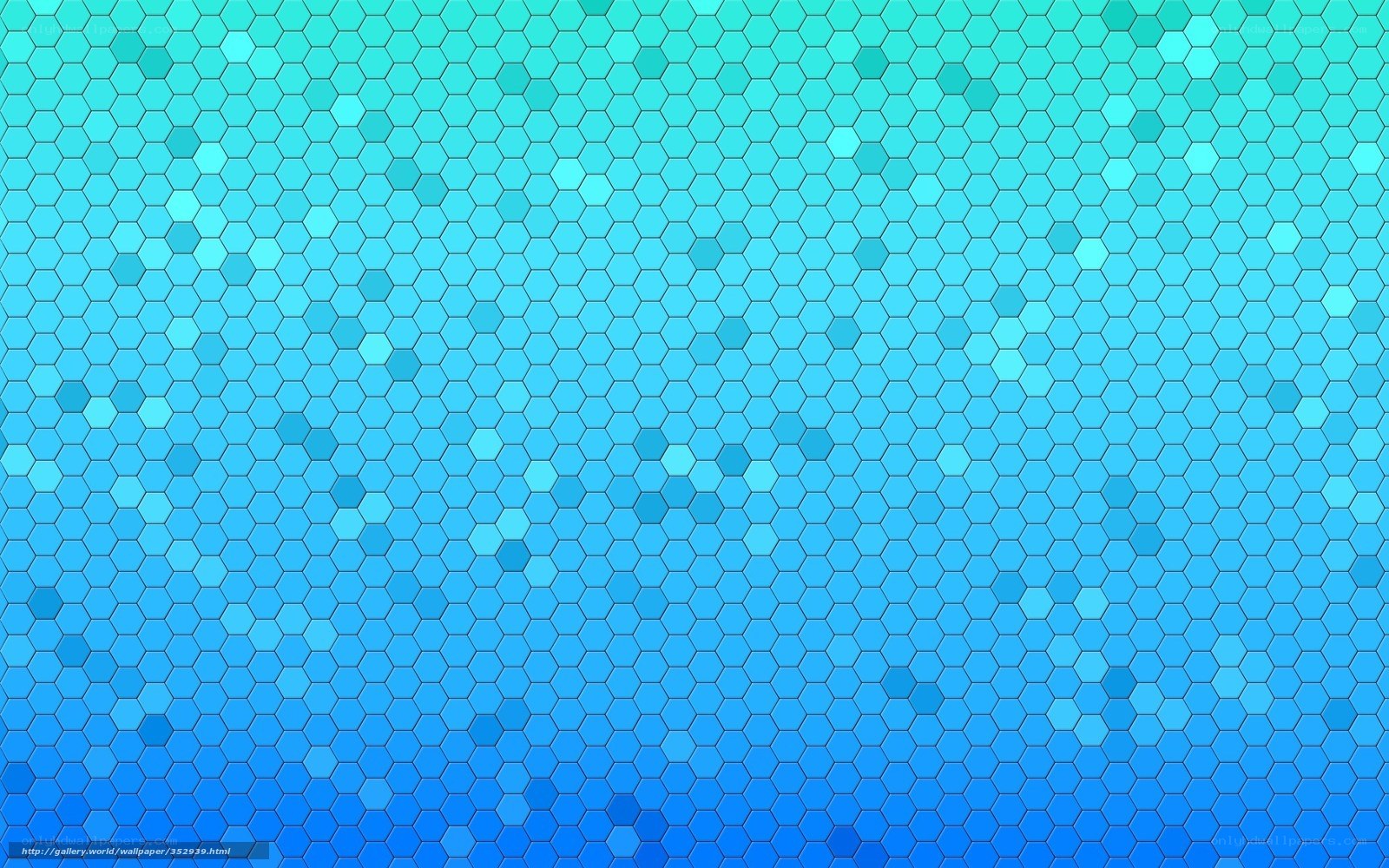 blue hexagonal pattern