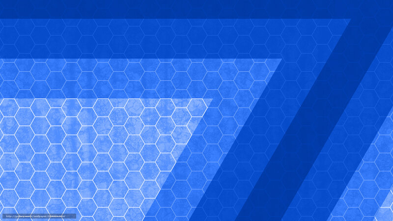 blue hexagonal pattern background