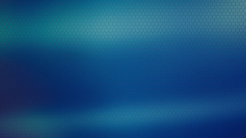 Blue Hexagonal Pattern — Calm, Abstract, Hexagons, Gradient, Teal