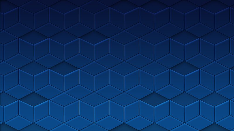 blue hexagonal pattern