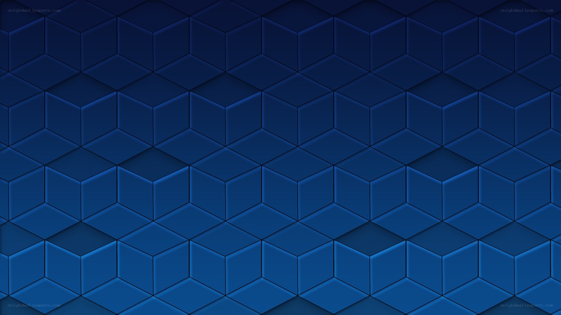 blue hexagonal pattern