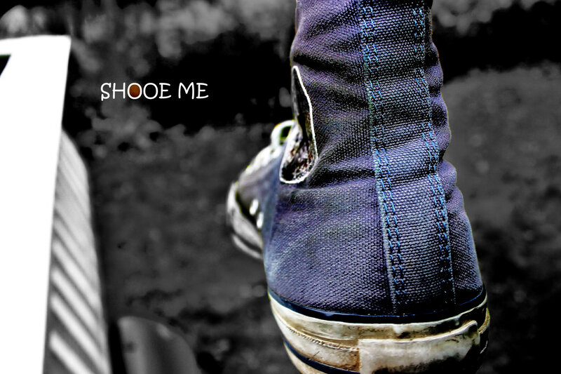 Blue High-top Sneaker