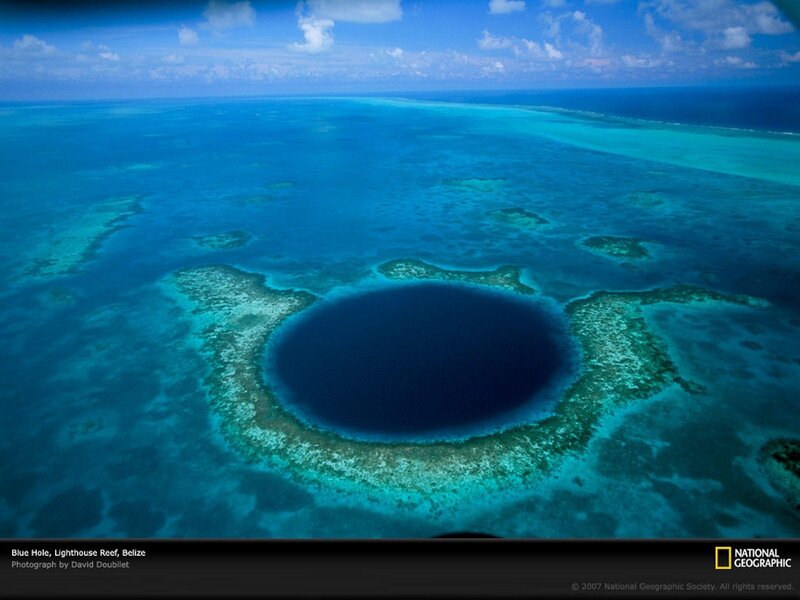 Blue Hole at Lighthouse Reef