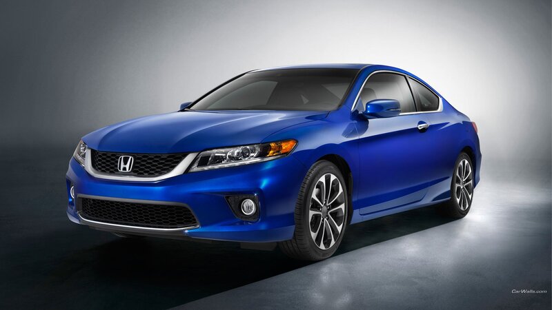 blue honda accord coupe