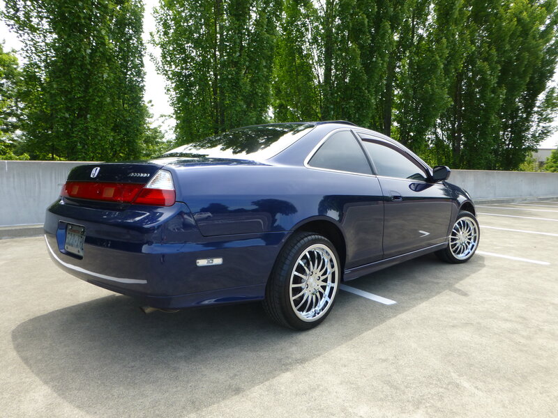 Blue Honda Accord Coupe — Calm