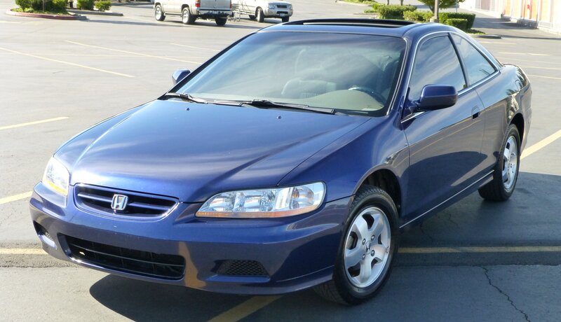 Blue Honda Accord Coupe — Neutral, Afternoon