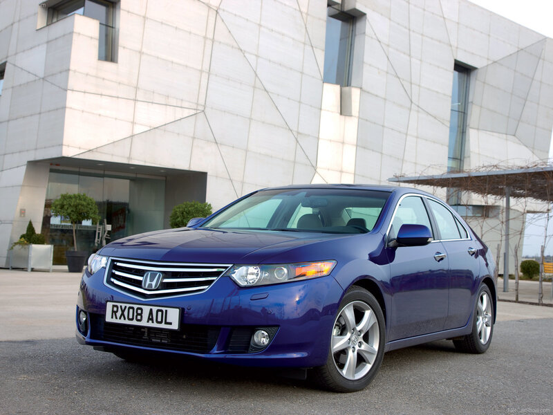 Blue Honda Accord — Neutral