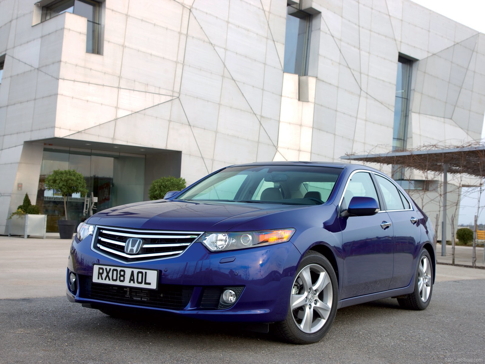 blue honda accord sedan
