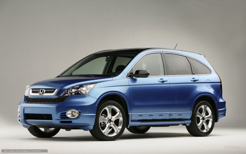 Blue Honda Cr-v — Neutral, Photograph