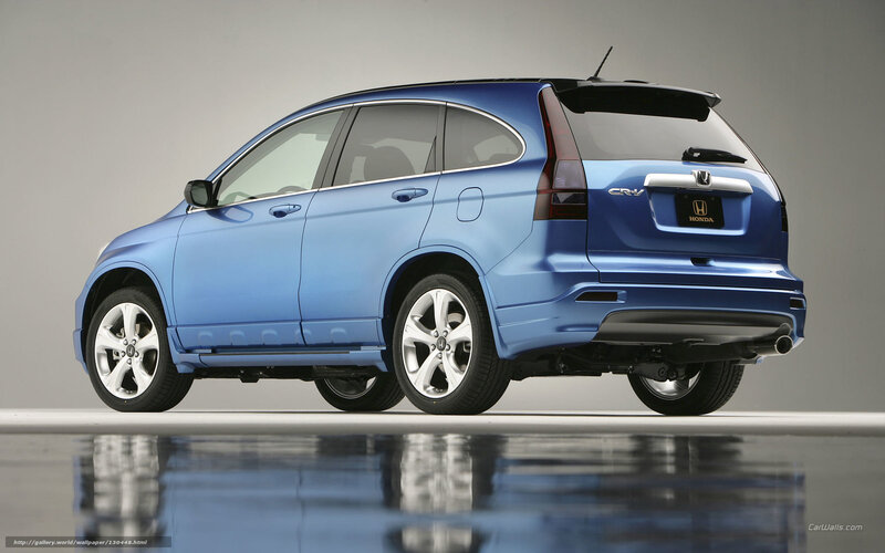 Blue Honda CR-V — Neutral