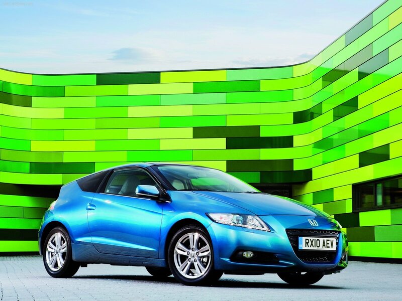 Blue Honda CR-Z car