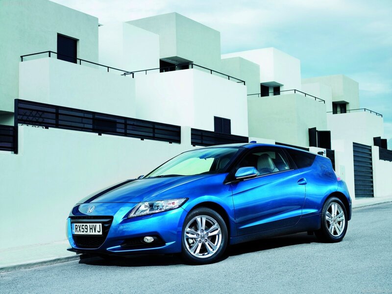Blue Honda CR-Z car