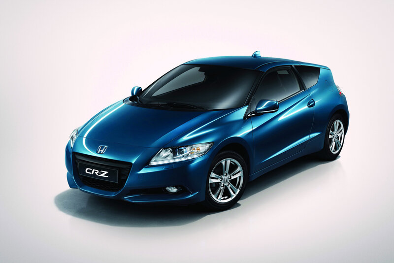 Blue Honda CR-Z car