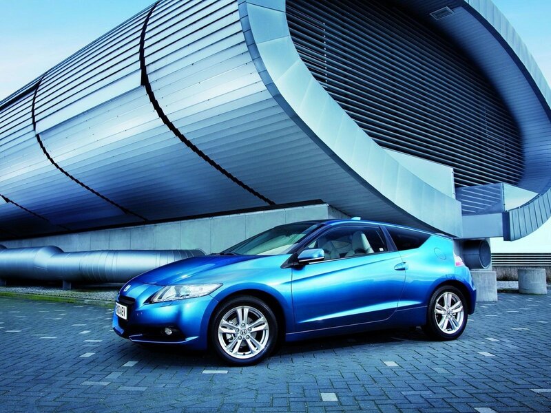 Blue Honda CR-Z car