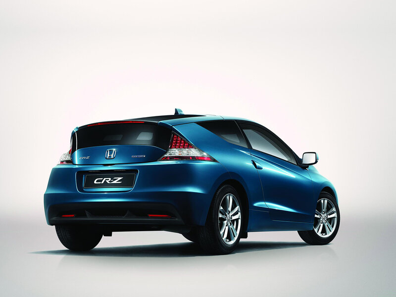 Blue Honda CR-Z — Neutral, Photograph