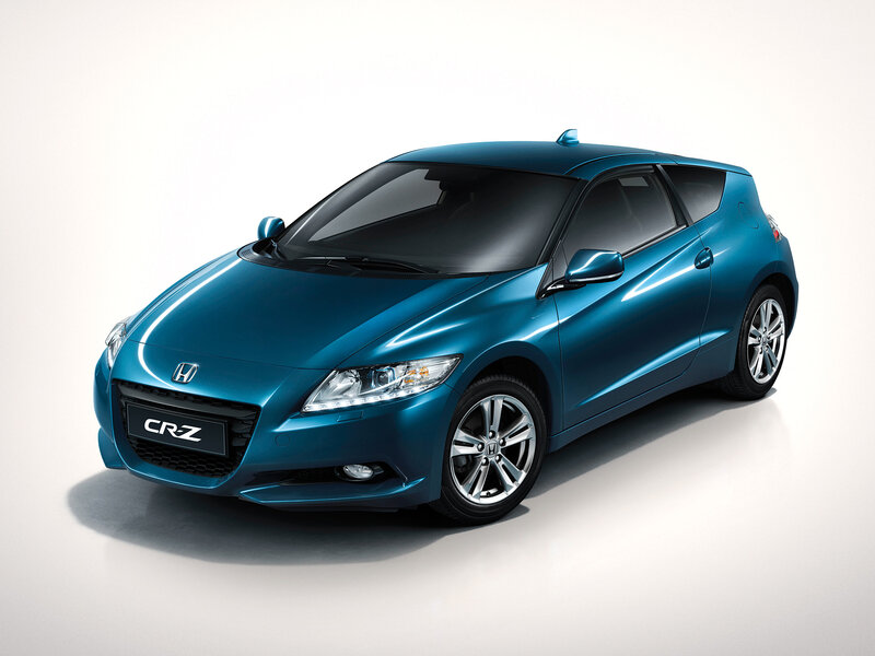 Blue Honda CR-Z — Neutral