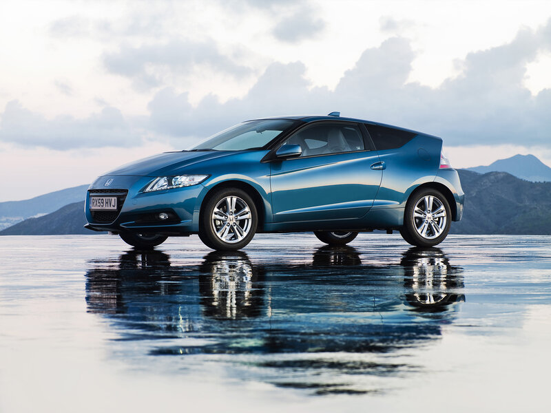 Blue Honda CR-Z — Serene