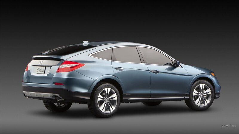 Blue Honda Crosstour